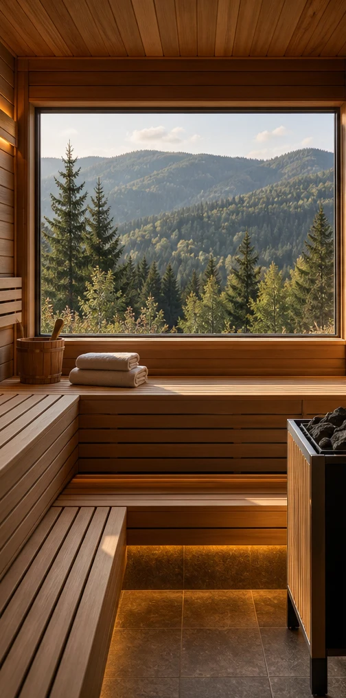 Sauna z widokiem